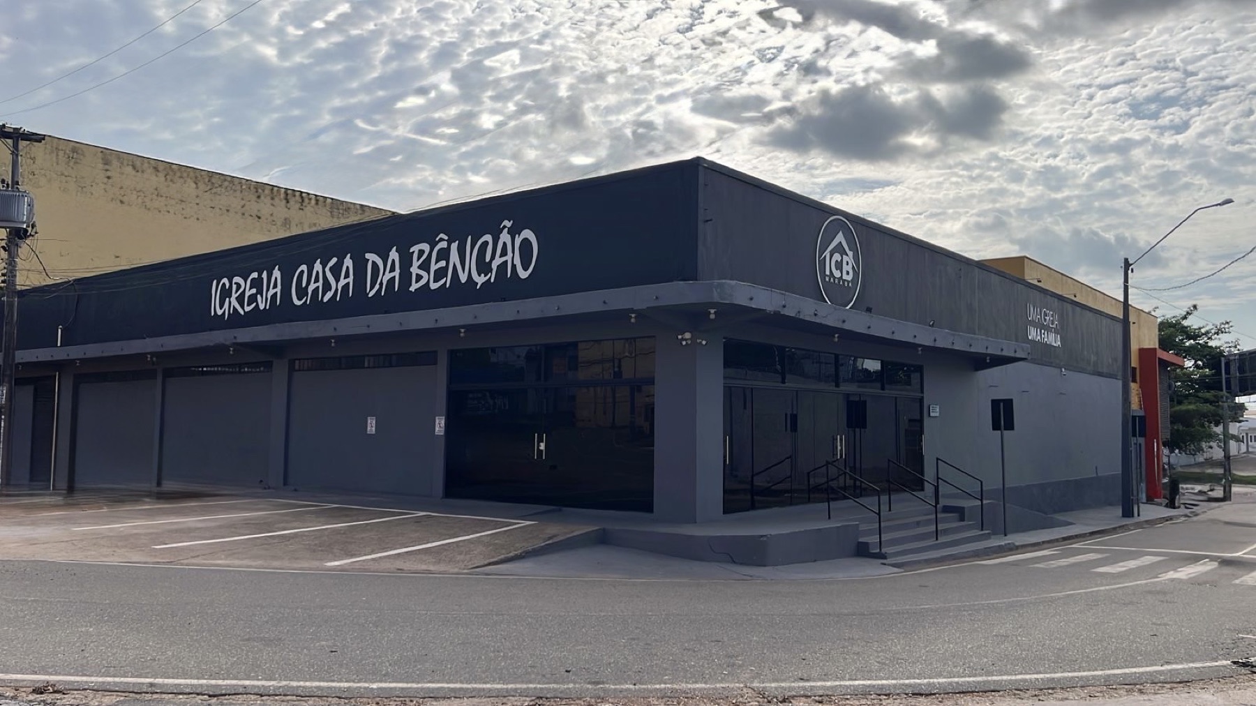 Fachada da Igreja Casa da Bênção em Marabá